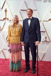 Cathy Goodman, Tony Hawk. Opening ceremony — 94th Oscars. Part 2