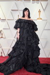 Billie Eilish. Opening ceremony — 94th Oscars. Part 2 (looks: blackevening dress)