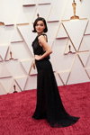 Rachel Zegler. Opening ceremony — 94th Oscars. Part 2 (looks: blackevening dress)