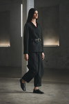 By Malene Birger show — Copenhagen Fashion Week AW22 (looks: black pantsuit, black pumps)