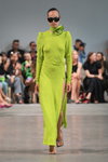 Gestuz show — Copenhagen Fashion Week SS23 (looks: lime dress with slit)