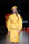 Selina Keer show — Riga Fashion Week AW22/23 (looks: yellow beret)