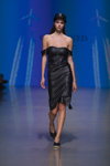 Pokaz Collected Story — Riga Fashion Week SS23 (ubrania i obraz: skórzana sukienka czarna)