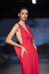 Pokaz Selina Keer — Riga Fashion Week SS23 (ubrania i obraz: suknia wieczorowa czerwona)