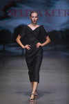 Pokaz Selina Keer — Riga Fashion Week SS23 (ubrania i obraz: suknia koktajlowa czarna)