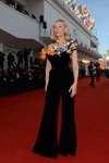 Cate Blanchett. Venice Film Festival 2022 (looks: black jumpsuit)