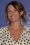 Nathalie Boutefeu. Venice Film Festival 2022 (looks: white polka dot blouse)