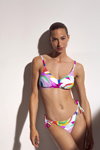 Esprit SS 2022 swimwear campaign (looks: multicolored swimsuit)