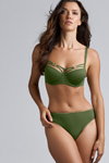 Marlies Dekkers SS 2022 swimwear campaign (looks: green swimsuit)
