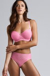 Marlies Dekkers SS 2022 swimwear campaign (looks: pink swimsuit)