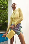 River Island SS 2022 campaign (looks: yellow striped blouse)