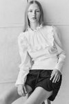 The Garment SS 2022 campaign (looks: white blouse)