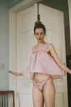 Hania Koczewska. "A letter to Paris". Undress Code Pre SS 2022 lingerie campaign