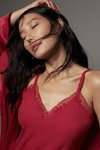 Esprit FW 22/23 lingerie campaign (looks: red top)