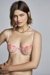 Etam SS23 lingerie campaign. Part 2 (looks: pink transparent bra)