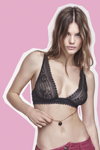 Etam SS23 lingerie campaign. Part 2 (looks: black bra top)