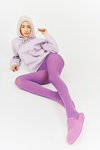 Freedom Moses FW 23/24 campaign (looks: lilac tights)