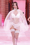 NUDE & DEEP. Etam Live Show 2024 (looks: white polka dot stockings with lace top)