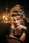 Victorian Boudoir. Stylish photoshoot