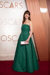 Alice Brooks. Eröffnung — Oscarverleihung 2025 (Looks: grünes Abendkleid)