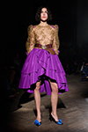Показ Caro Editions — Copenhagen Fashion Week AW26 (наряды и образы: фиолетовая юбка)