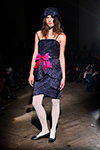 Показ Caro Editions — Copenhagen Fashion Week AW26 (наряды и образы: белые колготки в горошек)
