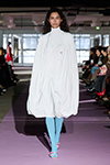 Показ Forza Collective — Copenhagen Fashion Week AW26 (наряды и образы: голубые колготки)