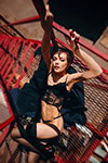 Elena. Фотосессия в чулках